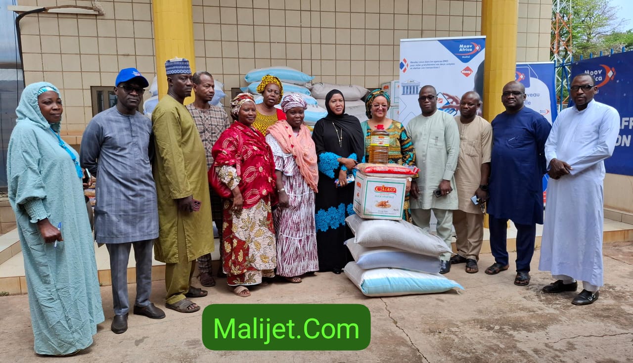 Mois de Ramadan : Moov Africa Malitel fait un important don aux associations et orphelinats